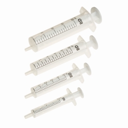 Syringes BD Discardit™ II, disposable, 2-piece, PP/PE, sterile