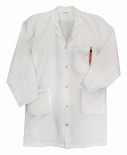 Labormantel Damen, 100 % Baumwolle