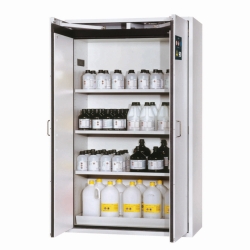 Safety Storage Cabinets S-CLASSIC-90 WD, 3 shelves, perforated insert