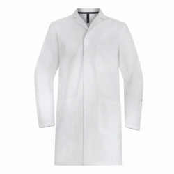 Mens laboratory coat Type 7047, 100% cotton, pure white
