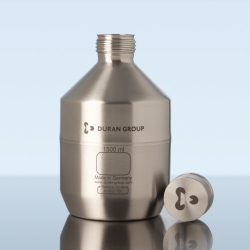 Stainless steel bottle, GL 45, without UN approval, without cap