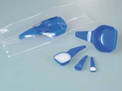 Einweg-Messlöffel, PS, blau