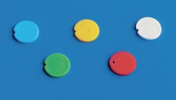 Cap inserts, PP, for reaction tubes