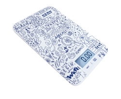 Portable Waage mit Glasoberfläche
